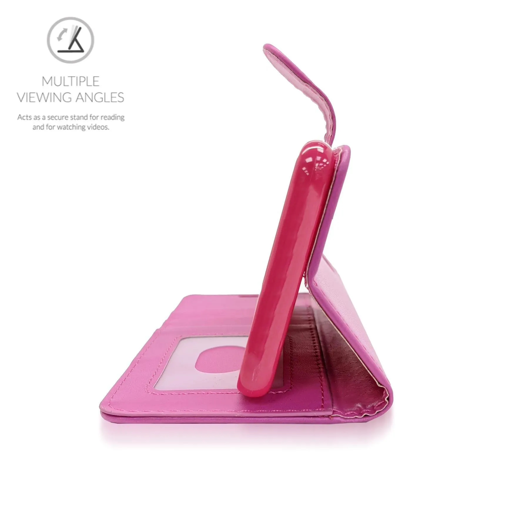 Huawei Y611 Compact Flip Folio Book Wallet Case
