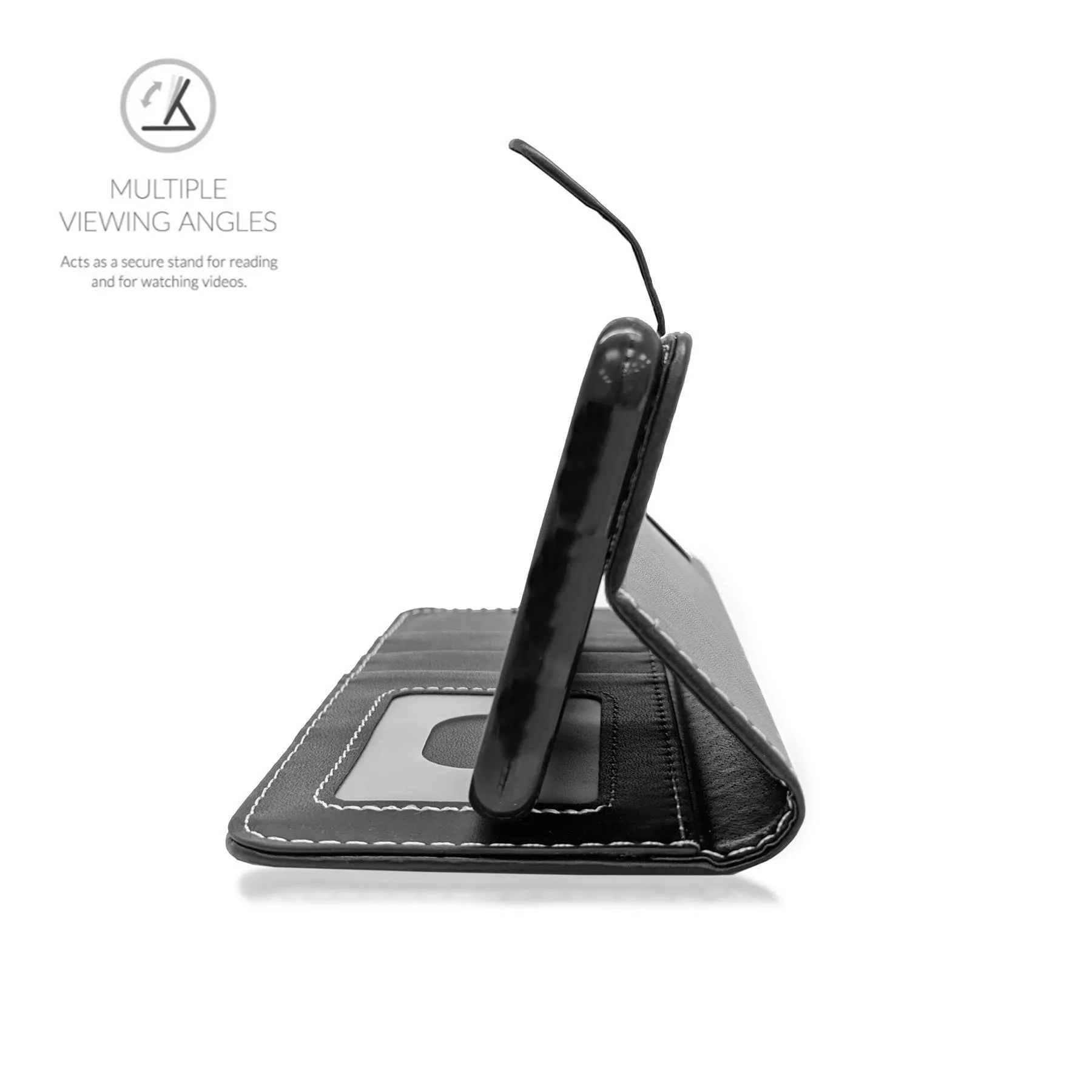 Huawei Y611 Compact Flip Folio Book Wallet Case