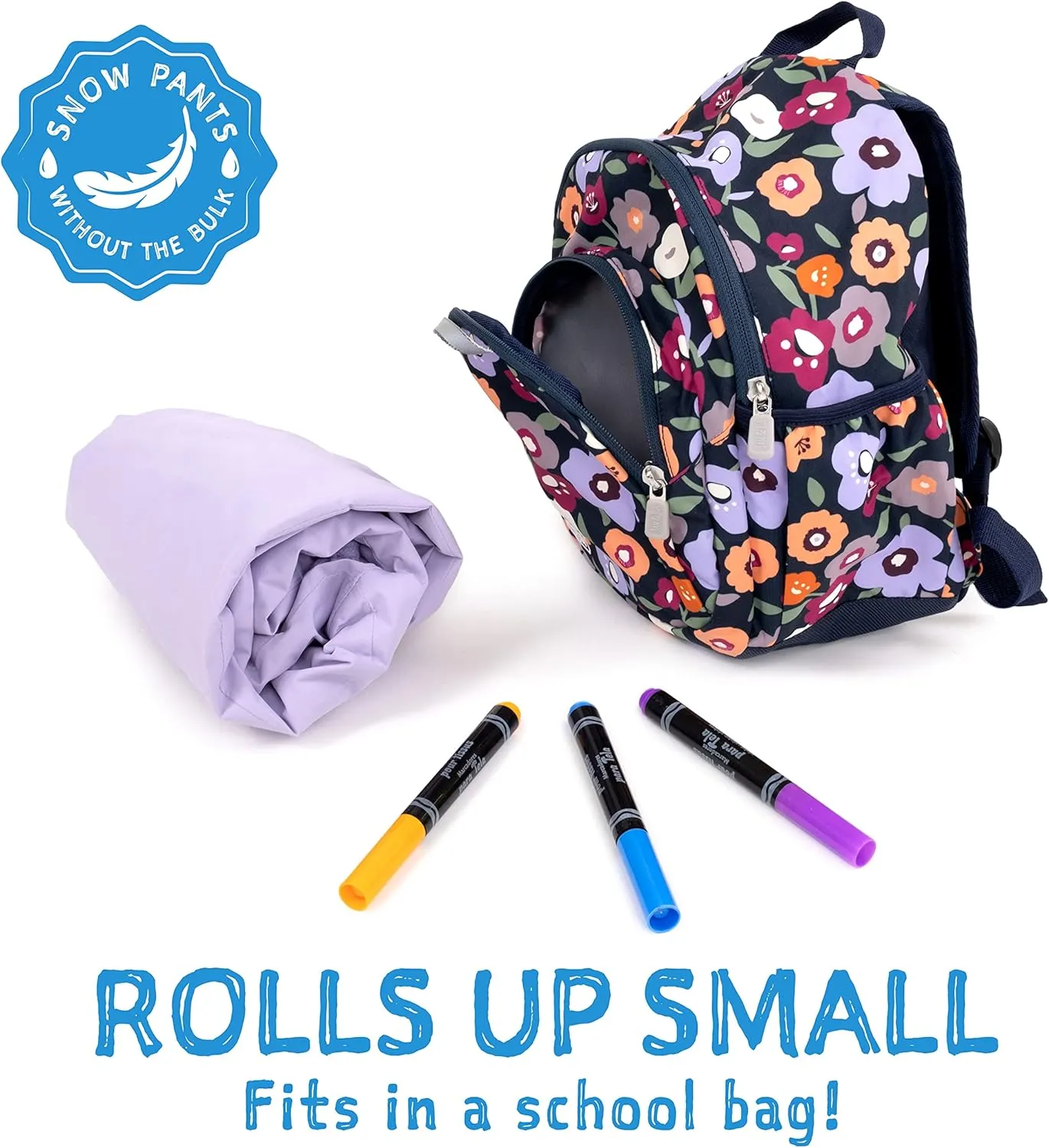 JAN & JUL Waterproof Fleece Lined Snow and Rain Pants for Toddlers and Kids