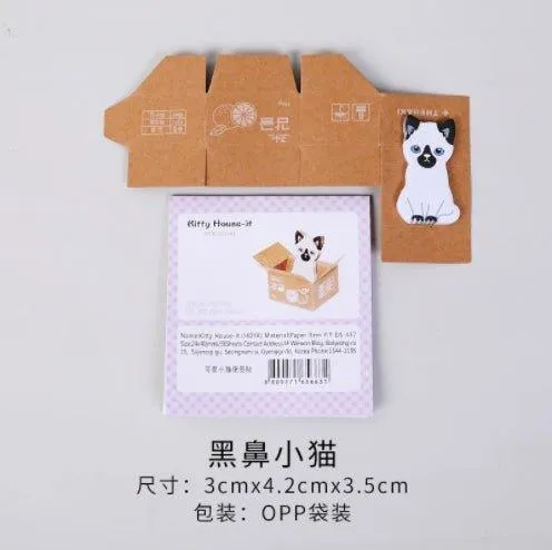 Korean version of cute carton cat  notes NP-000130