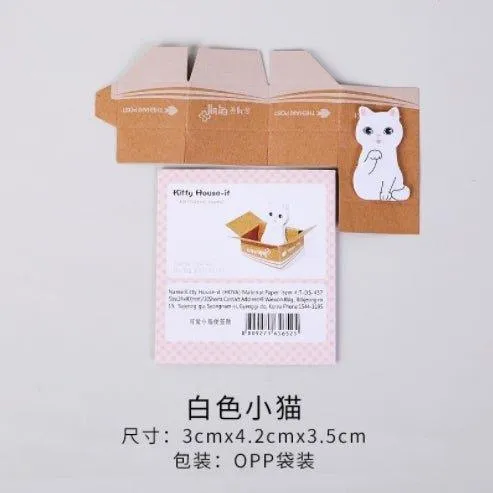 Korean version of cute carton cat  notes NP-000130