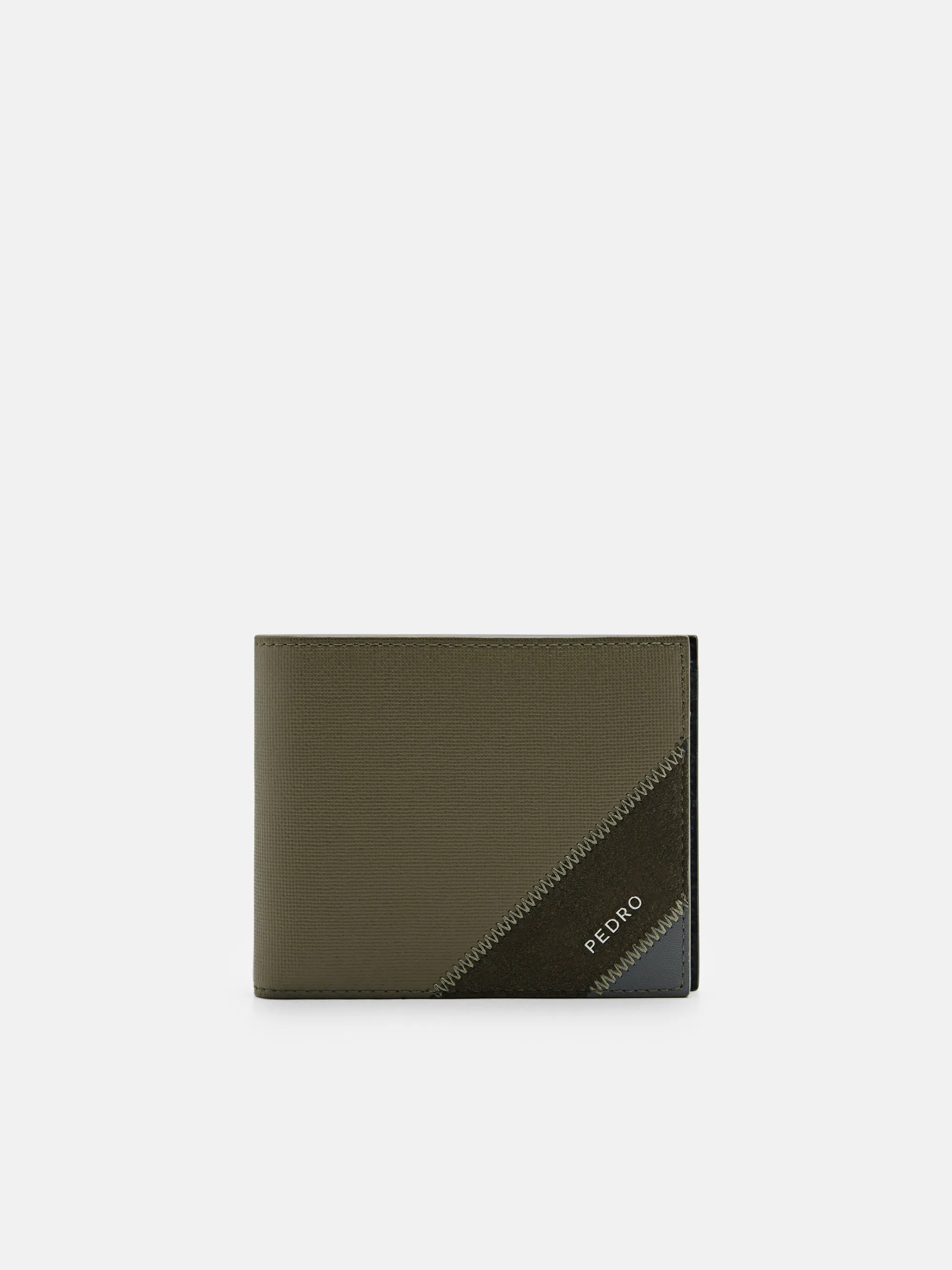 Leather Bi-Fold Flip Wallet