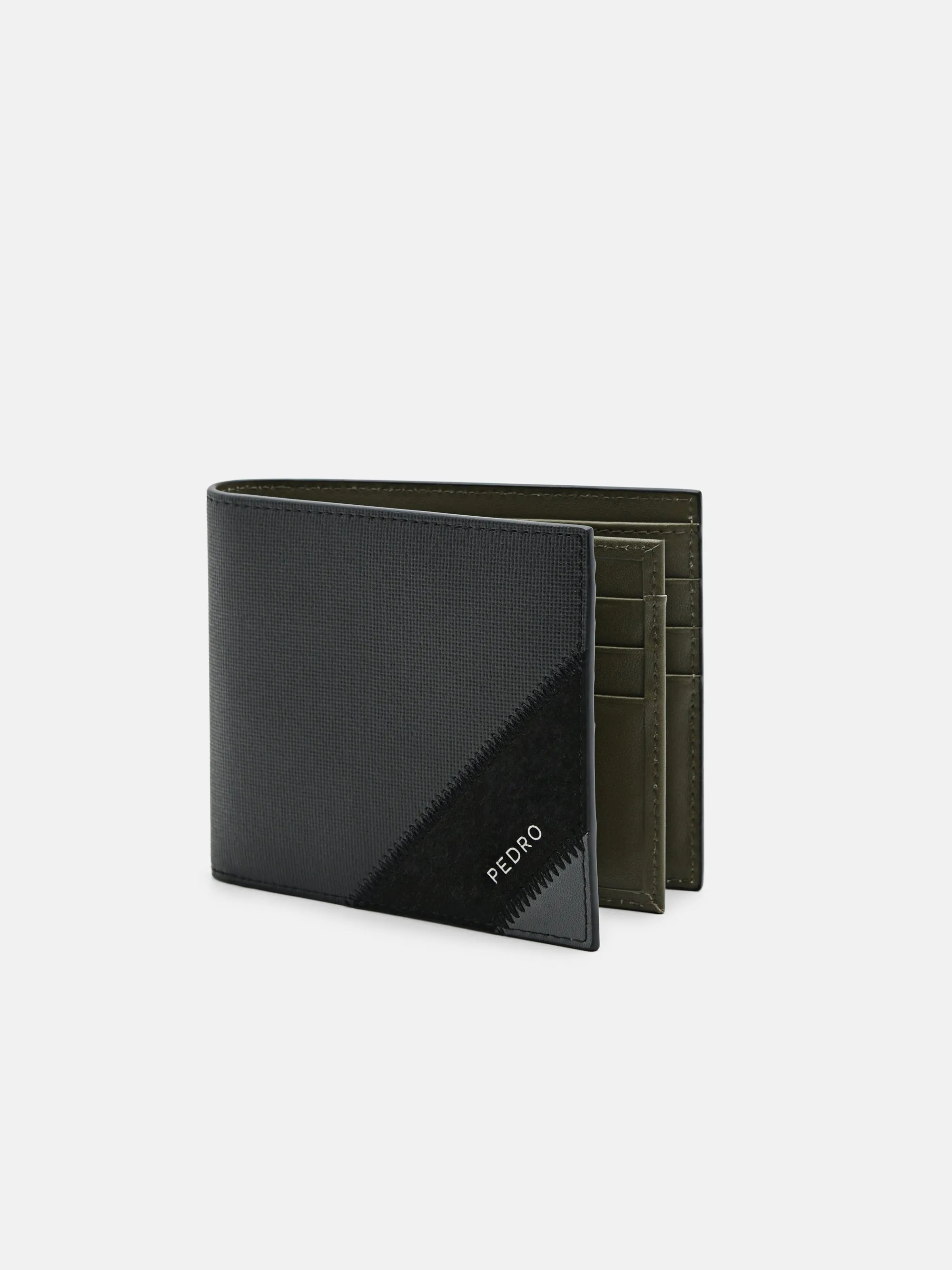 Leather Bi-Fold Flip Wallet