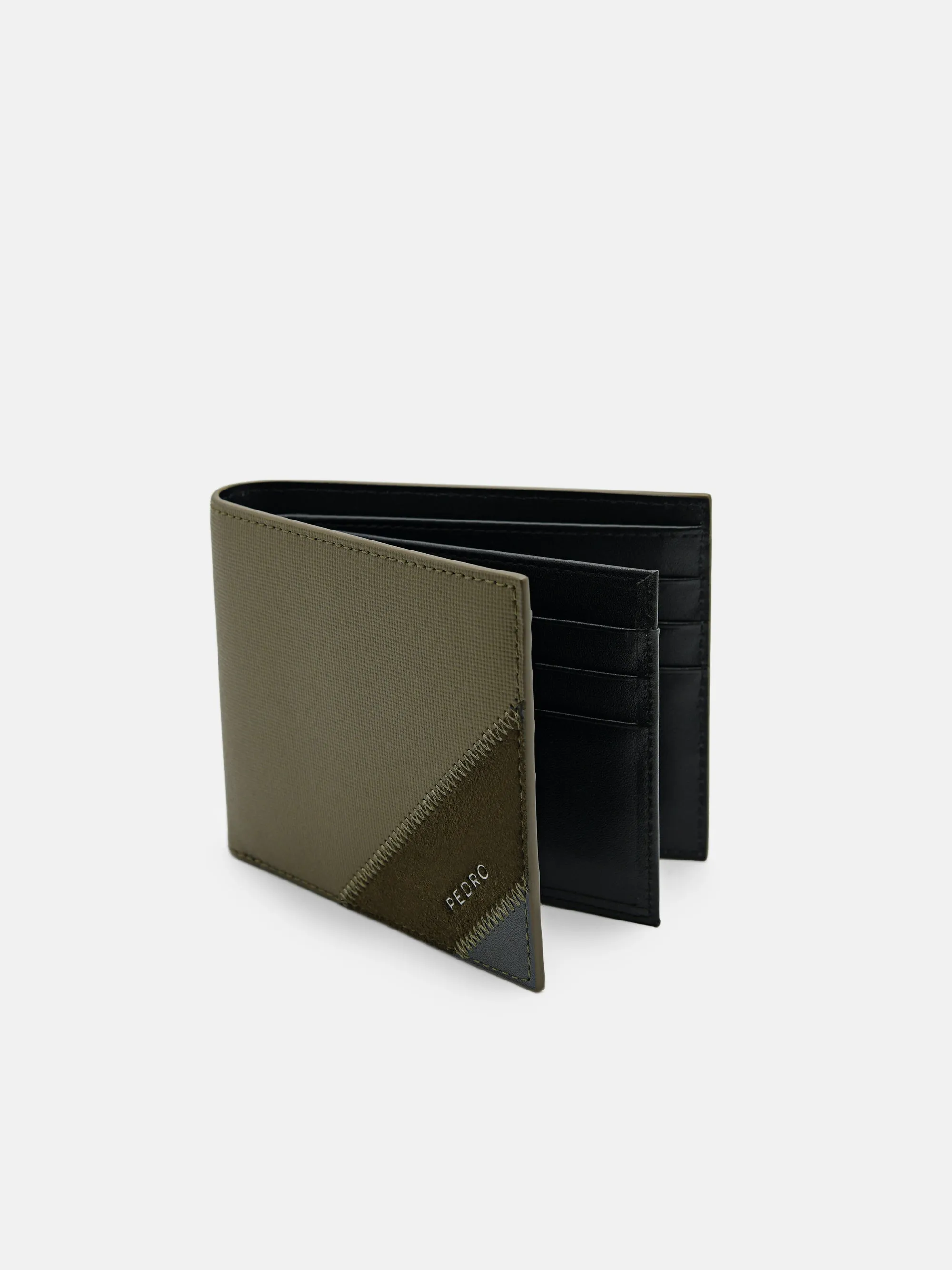 Leather Bi-Fold Flip Wallet