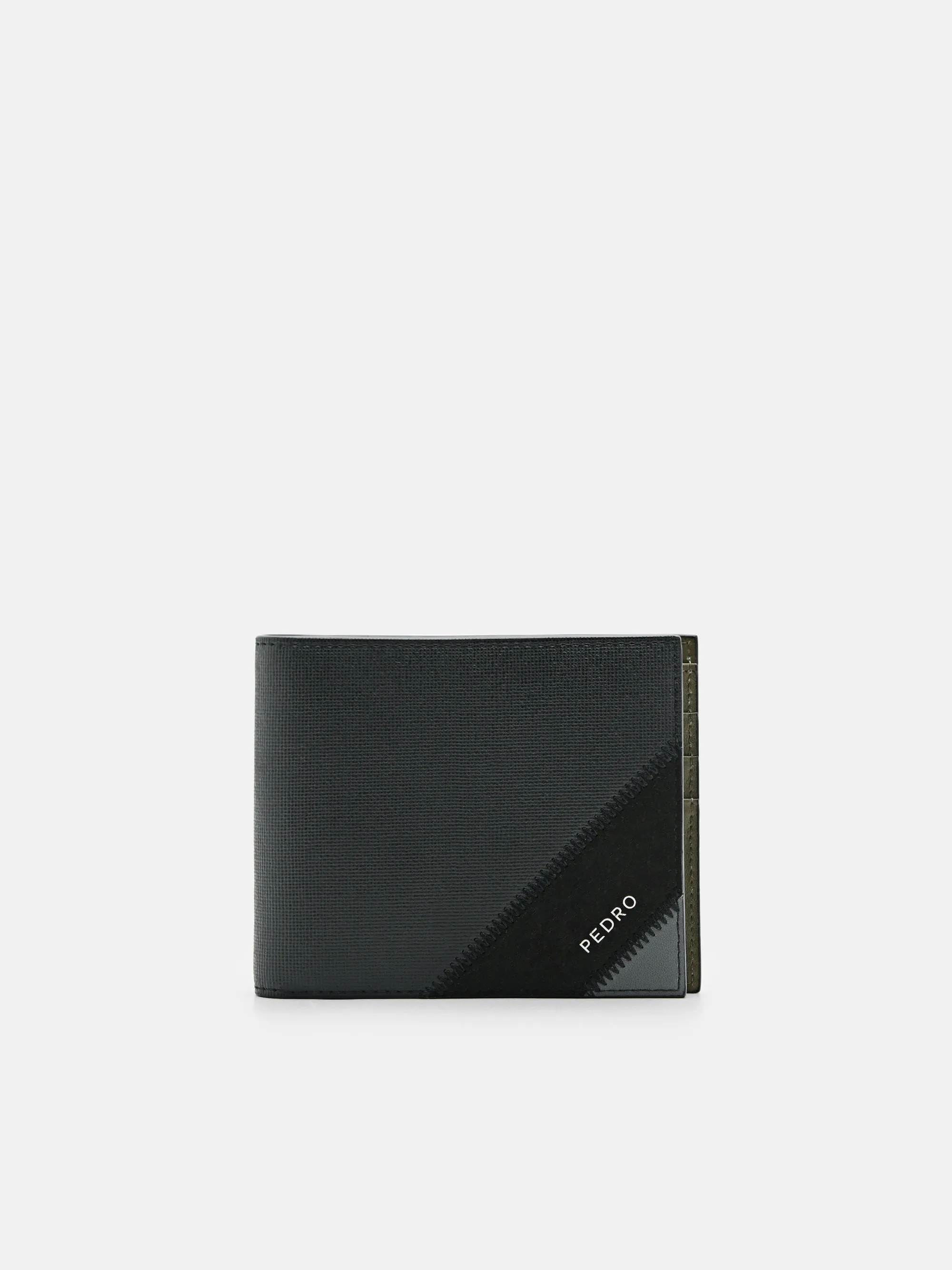 Leather Bi-Fold Flip Wallet