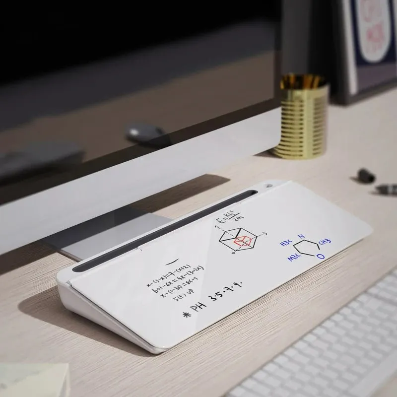 Mini Desktop Whiteboard Organizer - Compact Workspace Solution