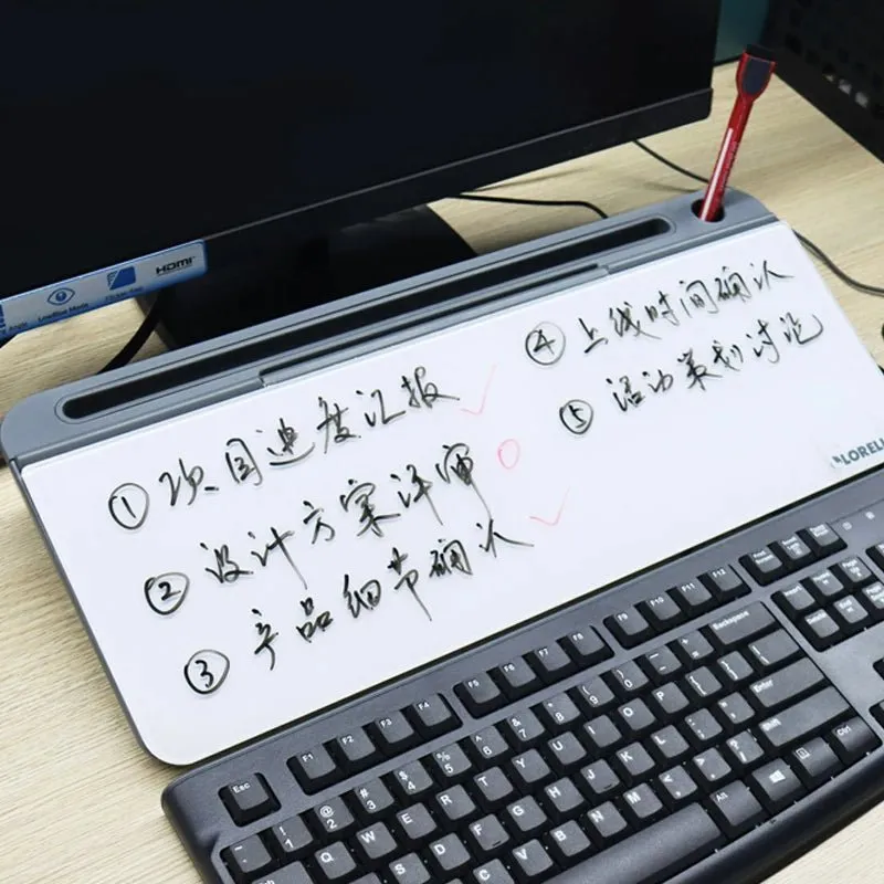 Mini Desktop Whiteboard Organizer - Compact Workspace Solution