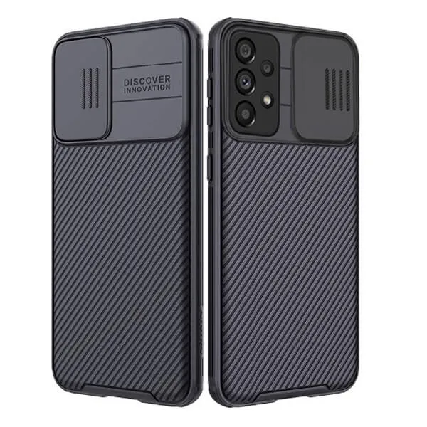 Nillkin Samsung Galaxy A23 5G Case, CamShield Series Slim Stylish Protective Case with Slide Camera Cover (Black)