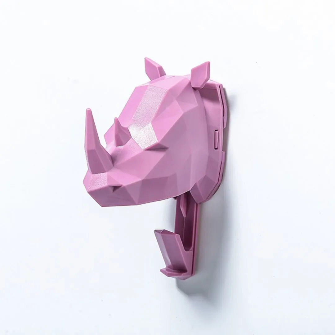 Nordic Animal Wall Hook | Animal Shaped Adhesive Hooks [No Nail Seamless Look]