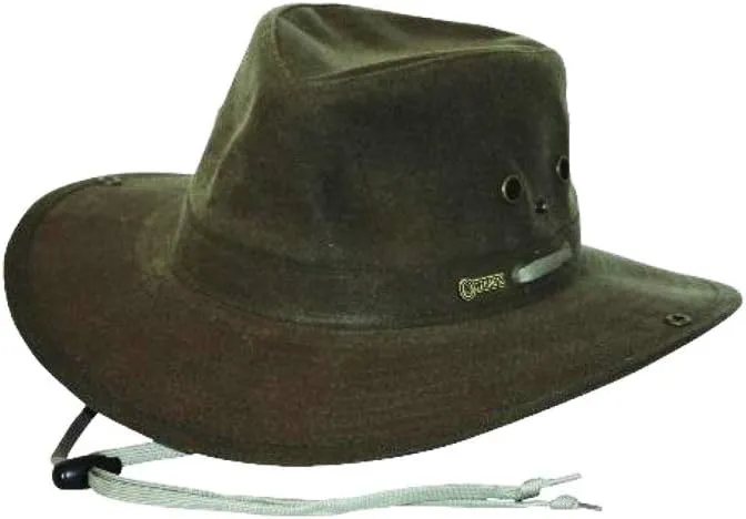 Outback Trading Company Women's 1497 River Guide UPF 50 Waterproof Breathable Outdoor Cotton Oilskin Hat