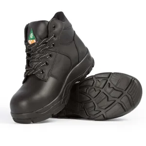 P&F Women's Safety Work Boots PF689 CSA 6" Full Grain Leather, Lightweight, Steel Toe, Puncture-Resistant Kevlar Midsole, Slip Resistant | Sizes 5-11