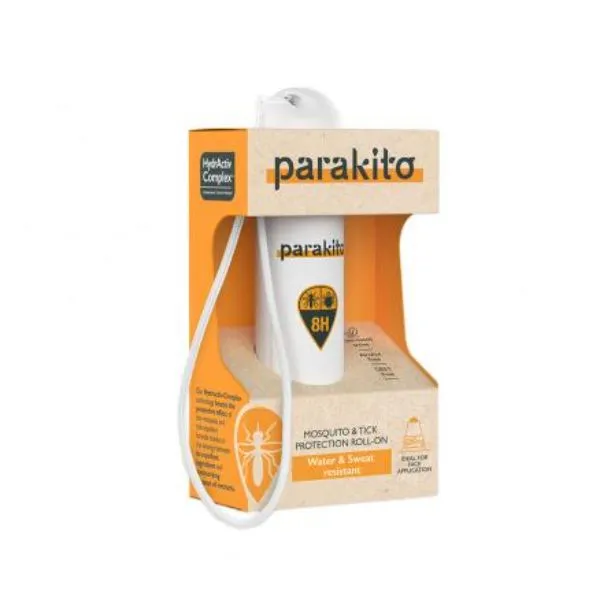 PARAKITO - Mosquito & Tick Protection Roll-On - Water & Sweat Resistant