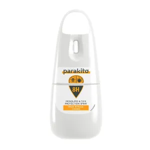 PARAKITO - Mosquito & Tick Protection Spray - Water & Sweat Resistant