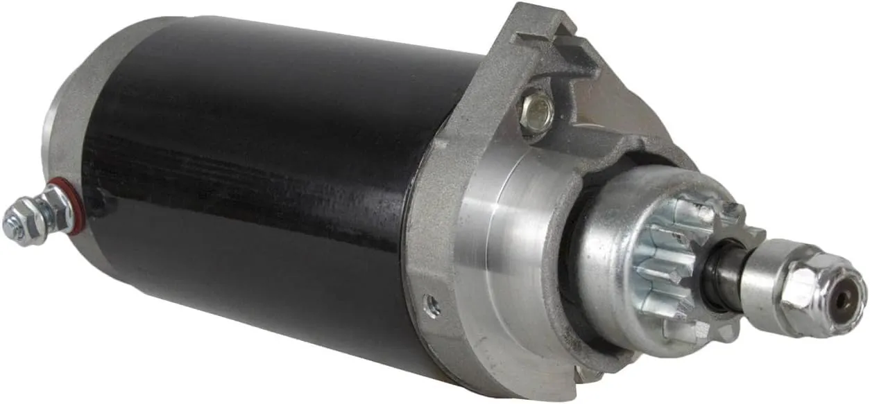 RAREELECTRICAL Starter Motor Compatible With Mercury Marine Outboard 70Hp 75El 75Elo 50-66015 50-66015-2