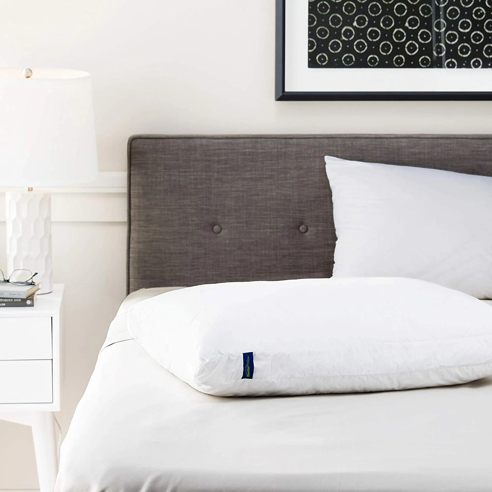 REMEDY HEALTH PILLOW - Original for Incredible Night’s Sleep, Standard, White