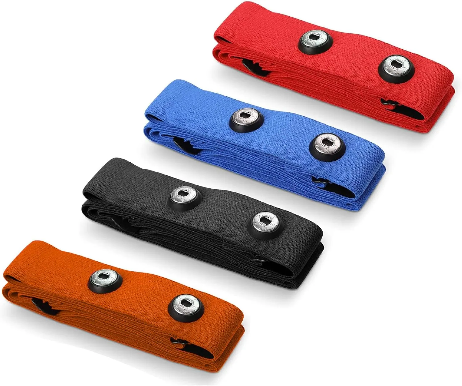 Replacement Heart Rate Chest Monitor Strap, Compatible with Frontier X2 Wahoo Tickr Polar Garmin HRM Coospo