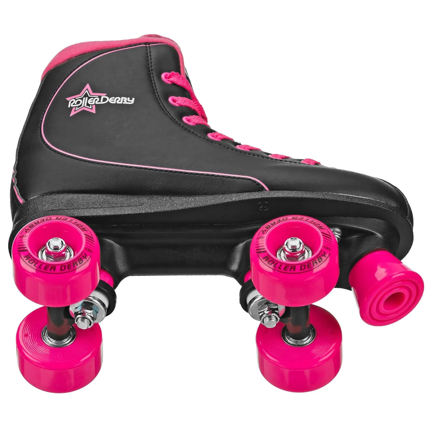 Roller Derby Roller Star 600 Women's Roller Skates - Black/Pink - Size 05