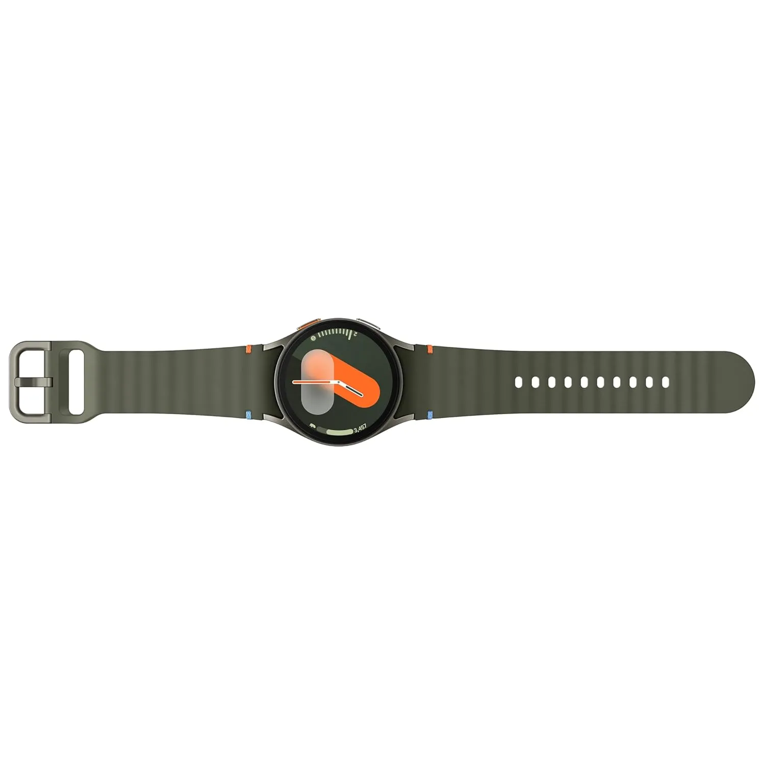 Samsung Galaxy Watch 7 (40mm, Green, BT) with 3nm Processor | Dual GPS | Sapphire Glass & Armour Aluminum | 5ATM & IP68 | HR, SpO2, BP & ECG Monitor