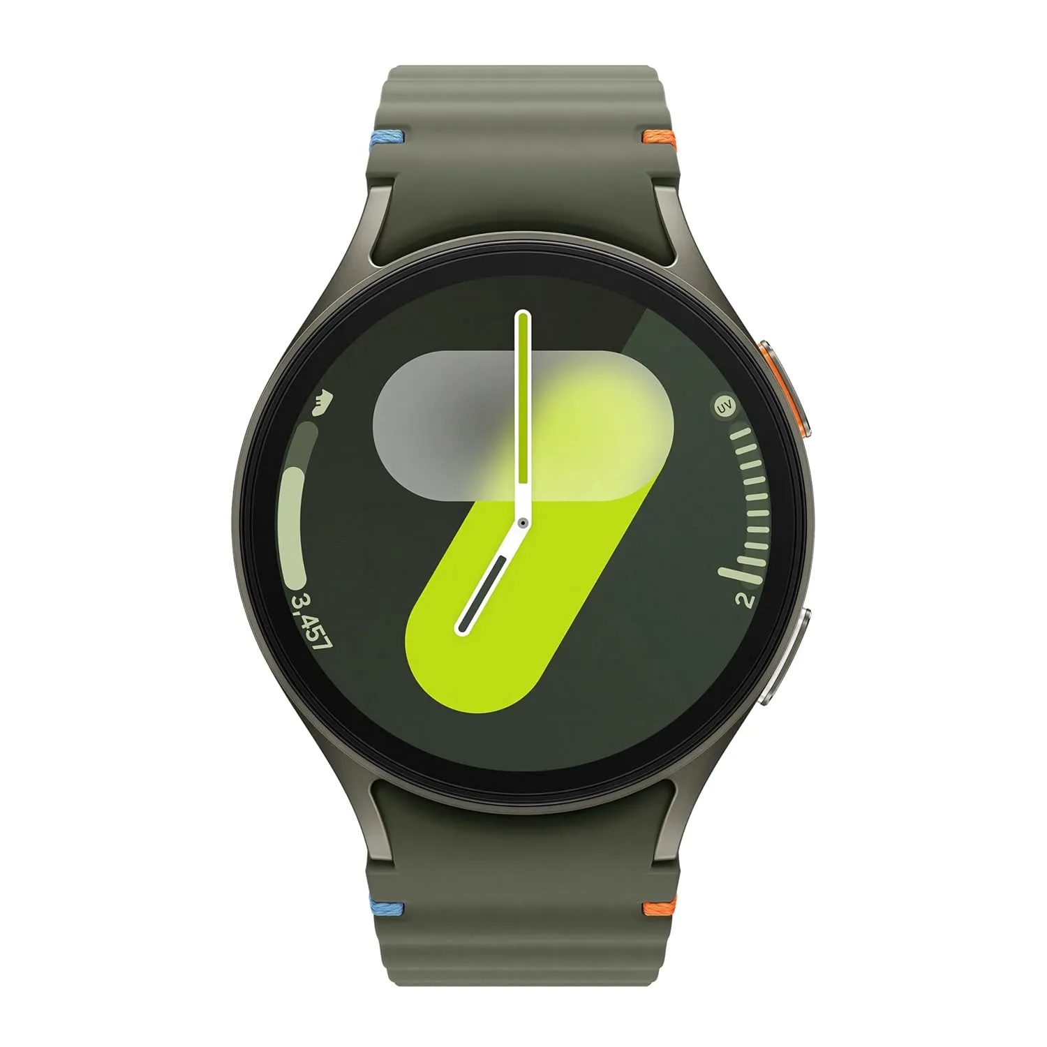 Samsung Galaxy Watch 7 (44mm, Green, BT LTE) with 3nm Processor | Dual GPS | Sapphire Glass & Armour Aluminum | 5ATM & IP68 | HR, SpO2, BP & ECG Monitor