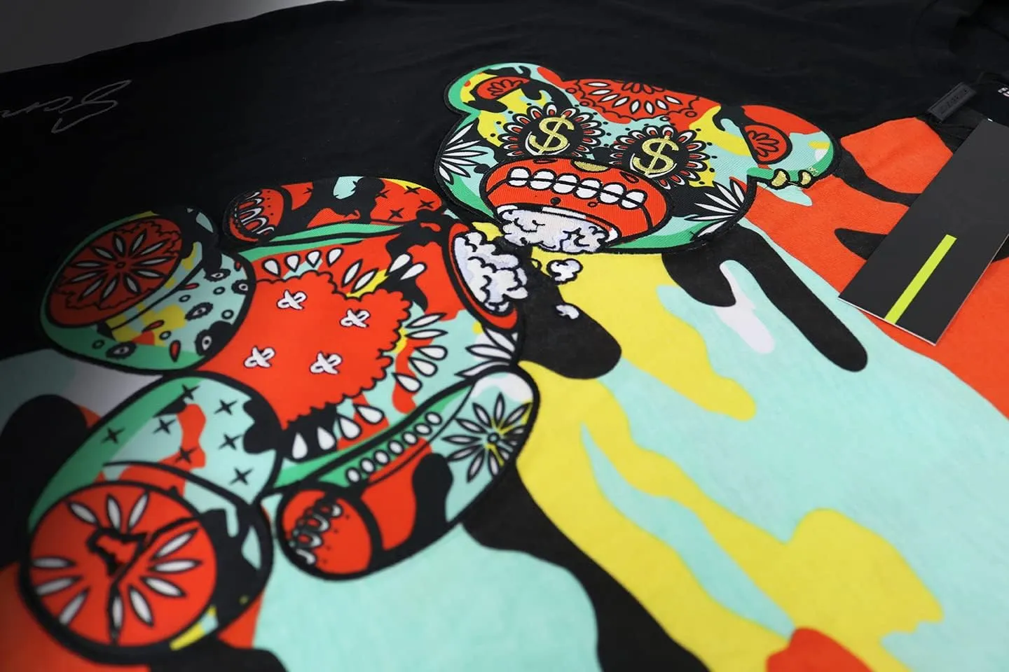 SCREENSHOT-Premium TECH TEE NYC Streetwear Urban Patch Embroidery High Density Gel Print T-Shirt