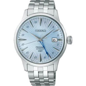 Seiko Presage Automatic GMT Stainless Steel Timepiece SSK037J