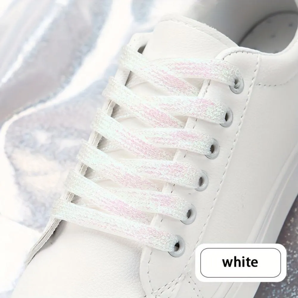 shoelaces colorful lurex laces women kids vs stylish everyday shoestrings ✈️ free.shipping