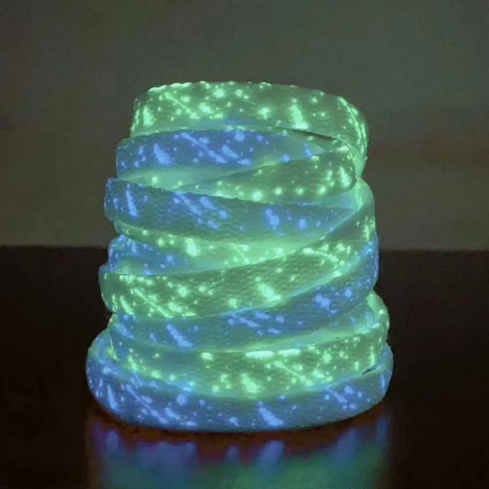 shoelaces luminous glowing lace reflective unisex laces shoe shoestrings ✈️ free.shipping