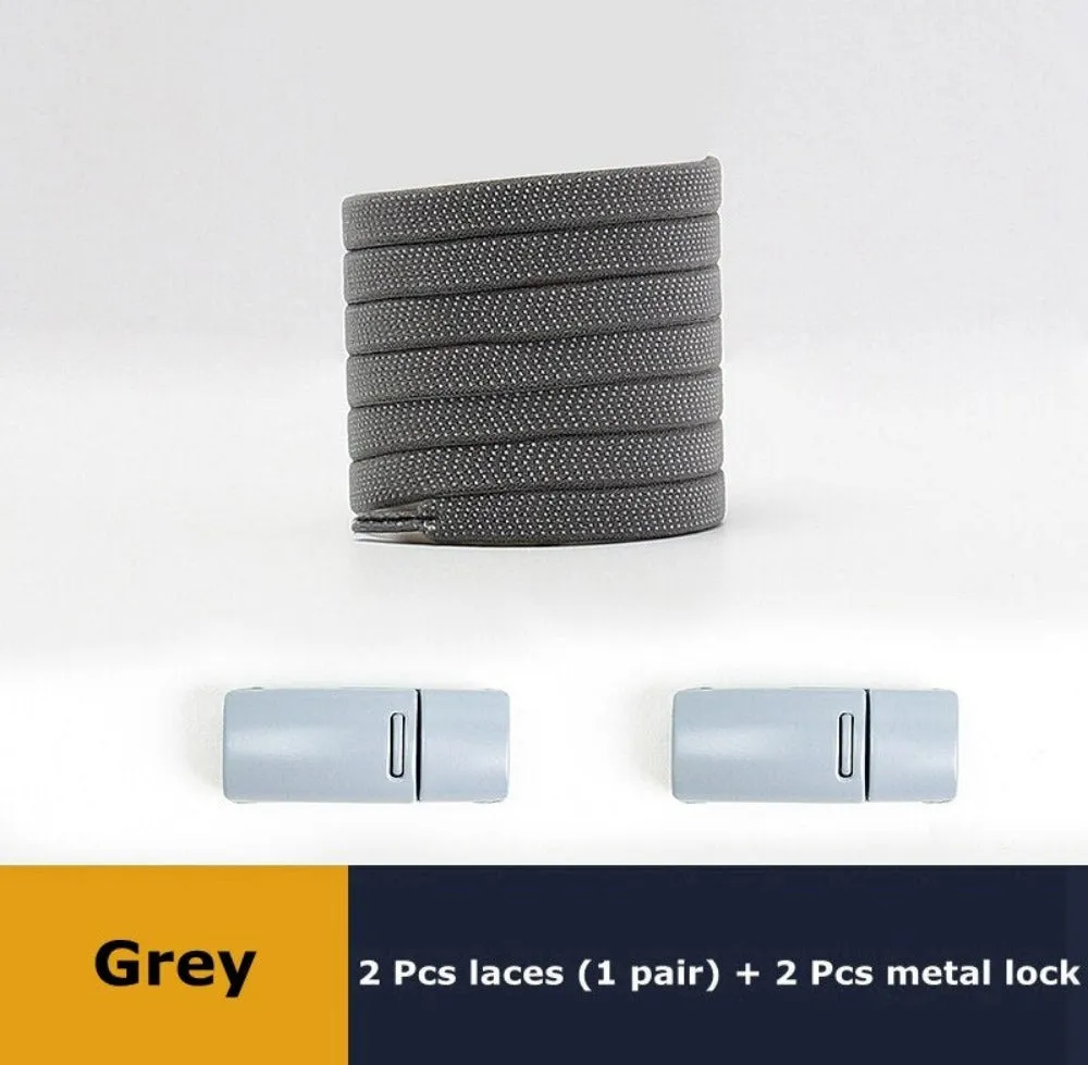 shoelaces magnet lock closure solid replacement durable shoe laces ✈️ free.shipping