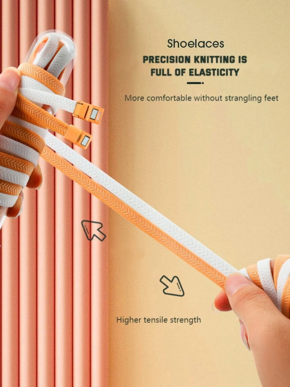 shoelaces magnet lock closure solid replacement durable shoe laces ✈️ free.shipping