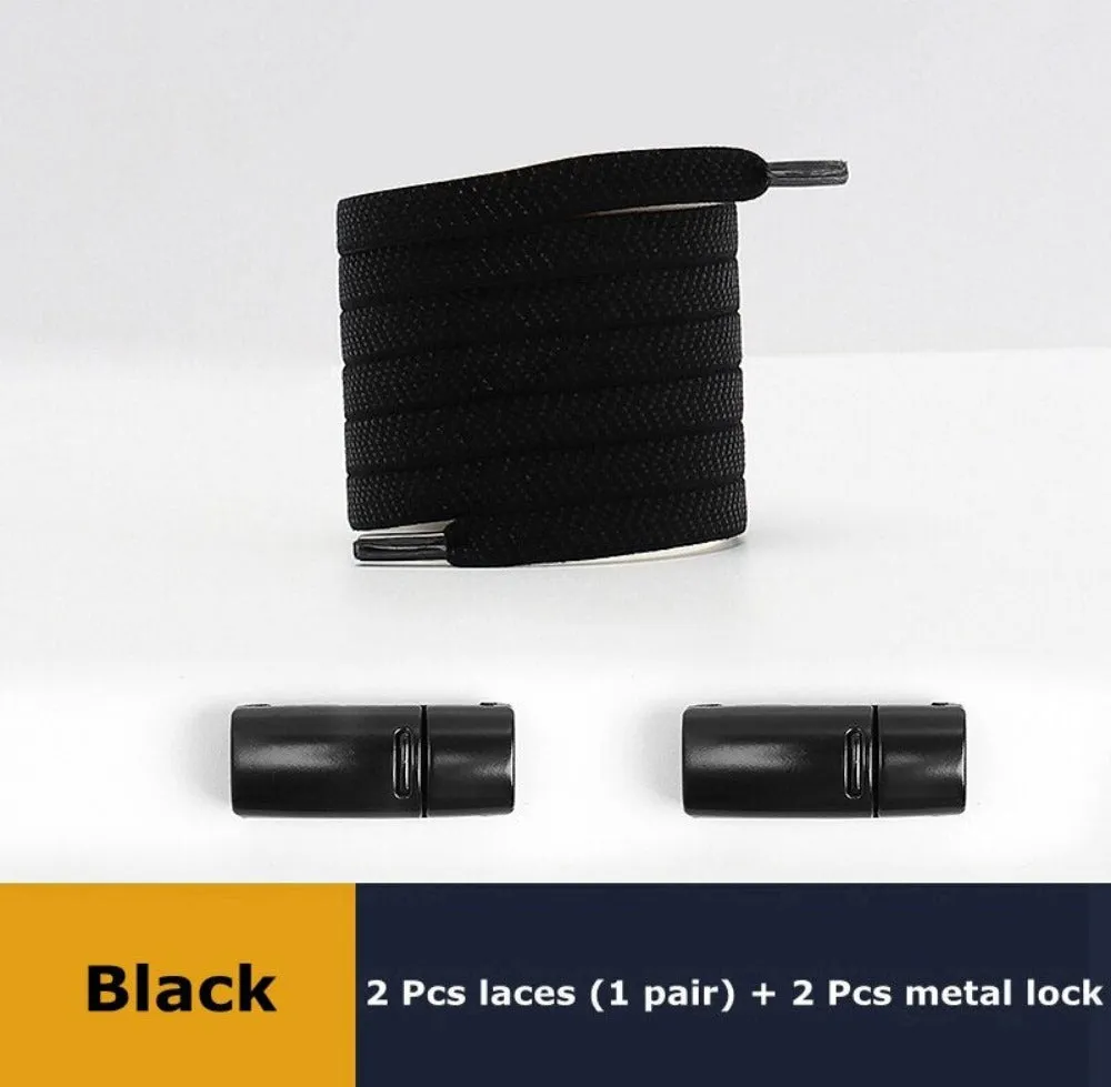 shoelaces magnet lock closure solid replacement durable shoe laces ✈️ free.shipping