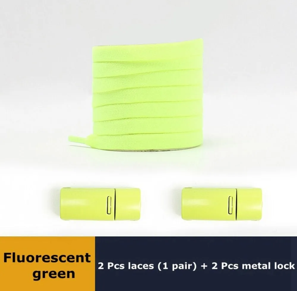 shoelaces magnet lock closure solid replacement durable shoe laces ✈️ free.shipping