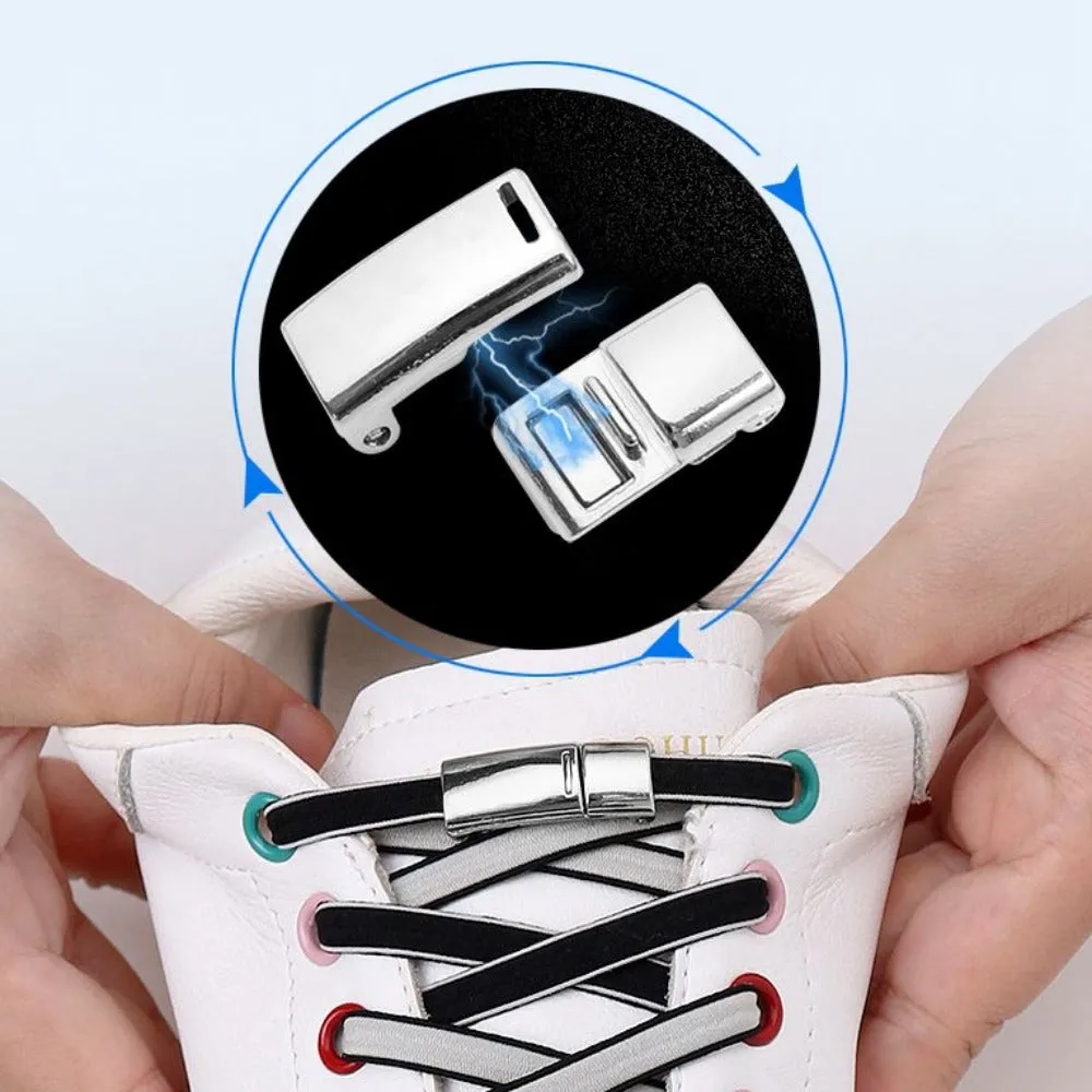 shoelaces magnetic closure lock shoelaces everyday not tiying shoelaces ✈️ free.shipping