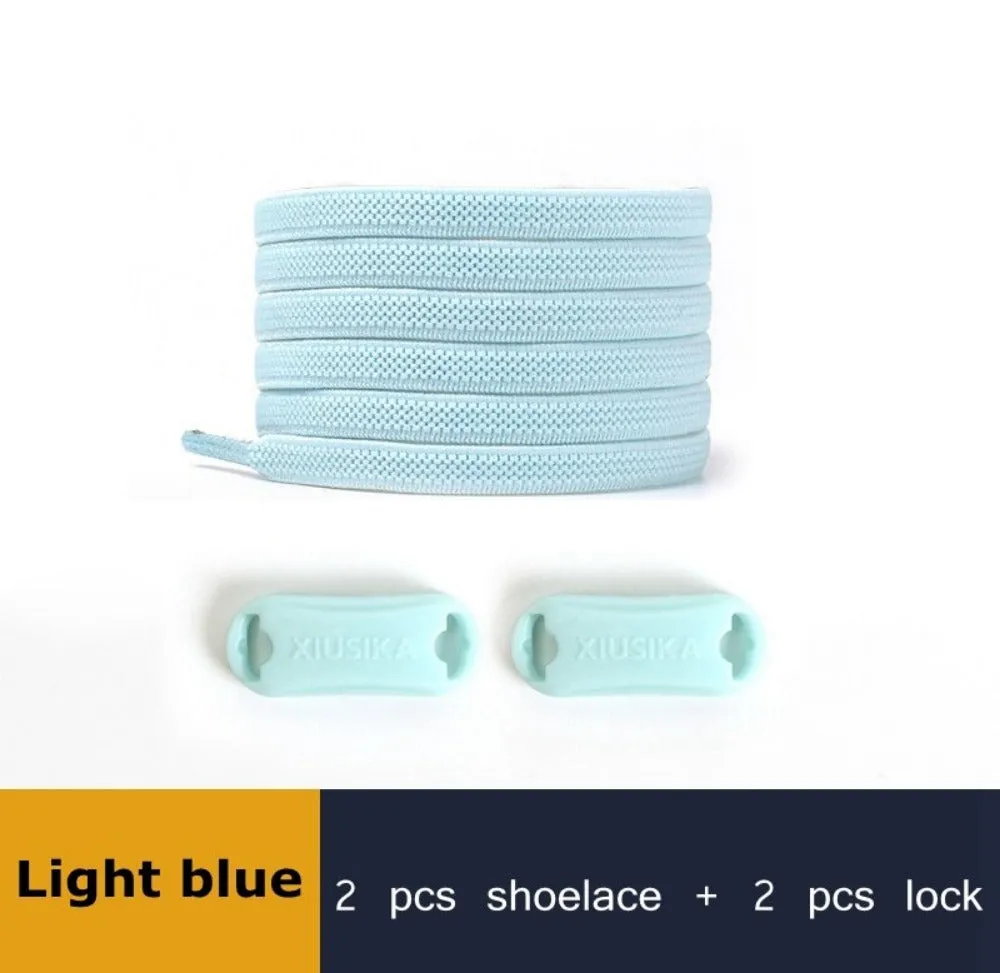 shoelaces stylish colors available not tying lazy laces adults shoestrings ✈️ free.shipping