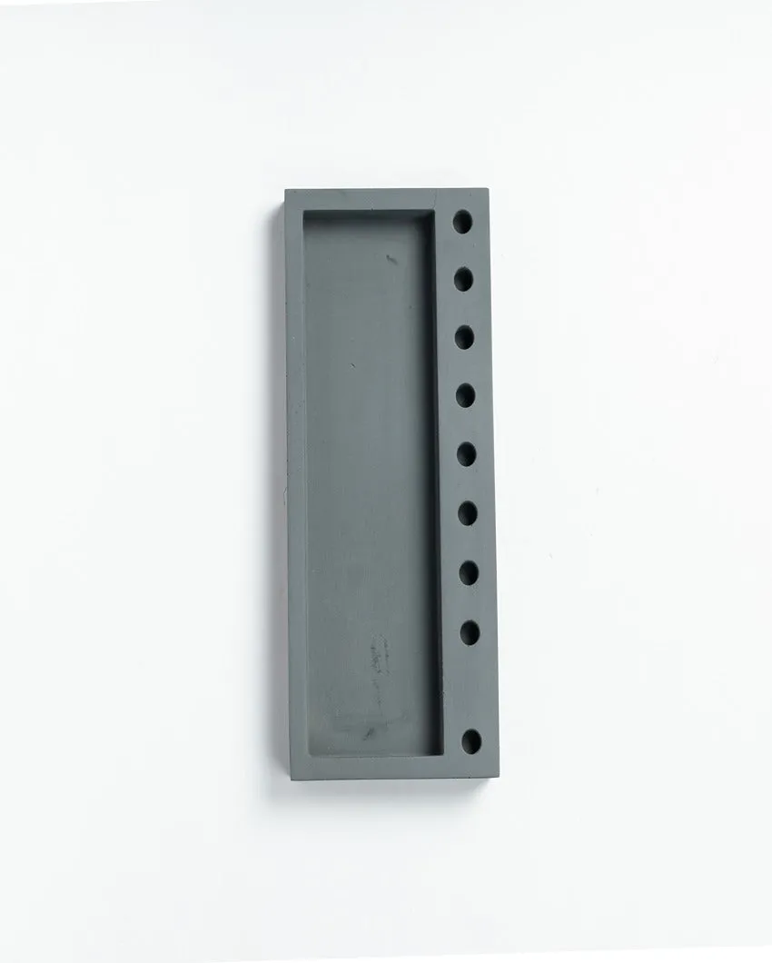 Simple Practical Design Recto Concrete Organizer | 4 x 10 x 1 inches