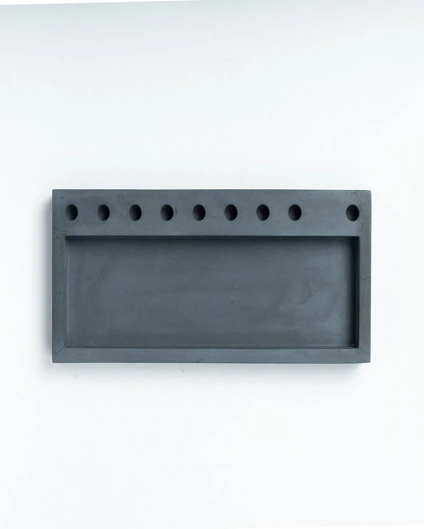 Simple Practical Design Recto Concrete Organizer | 4 x 10 x 1 inches