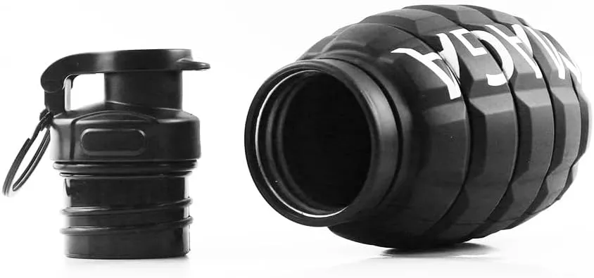 Spit Cup Spittoon for Chewing, Portable Reusable Spit Dipping Cup with Lid, Collapsible Spill Resistant Leak Proof Silicone Body Travel Spitter