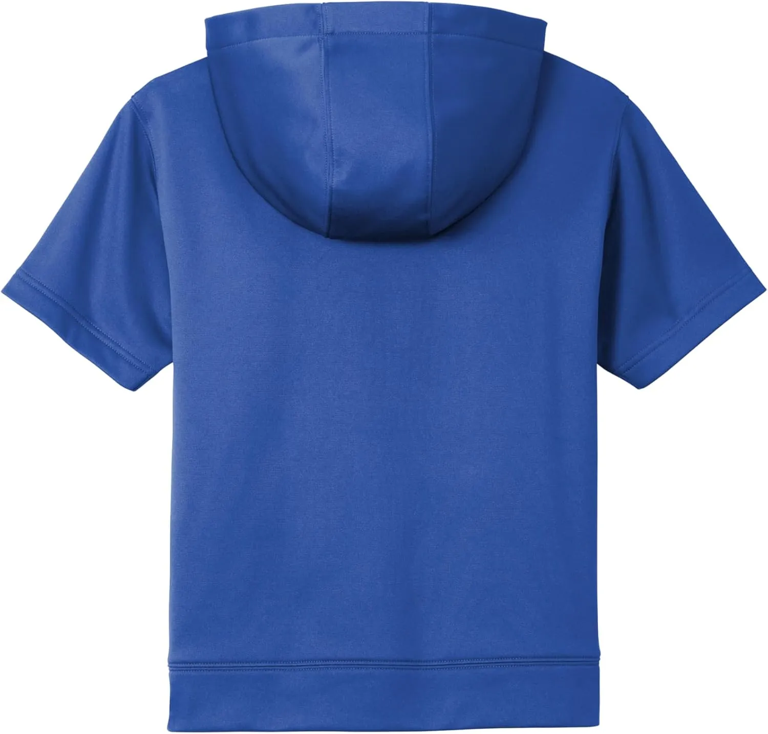 SPORT-TEK Youth Sport-Wick Fleece Short Sleeve Hooded Pullover YST251