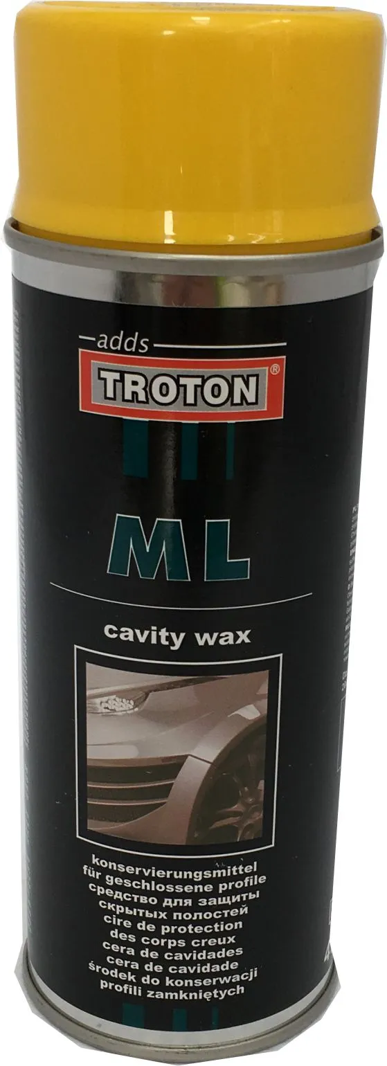 Troton Cavity Wax Amber Aerosol Spray Can - 400ml