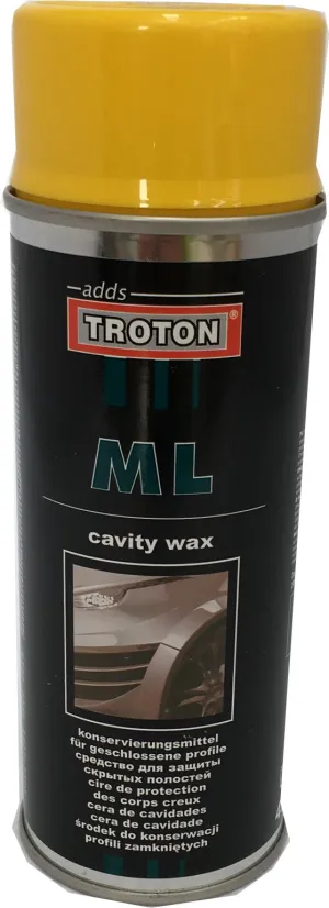 Troton Cavity Wax Amber Aerosol Spray Can - 400ml