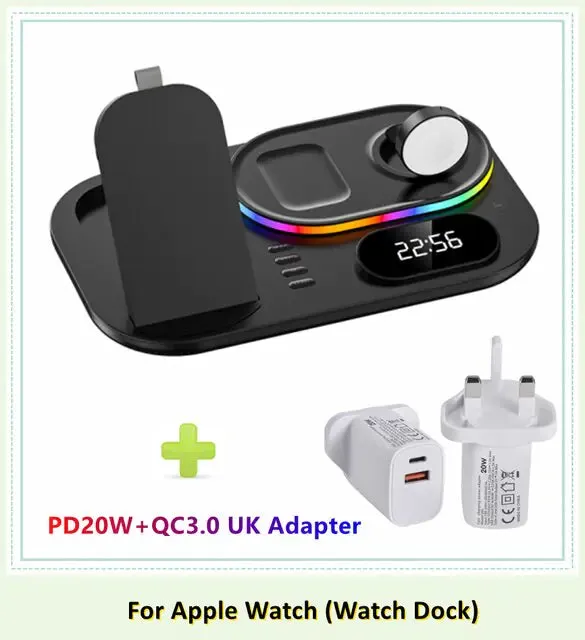 Wireless Charger Dock LED
