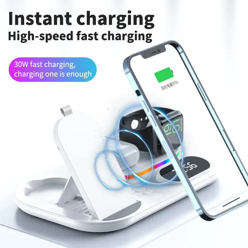 Wireless Charger Dock LED