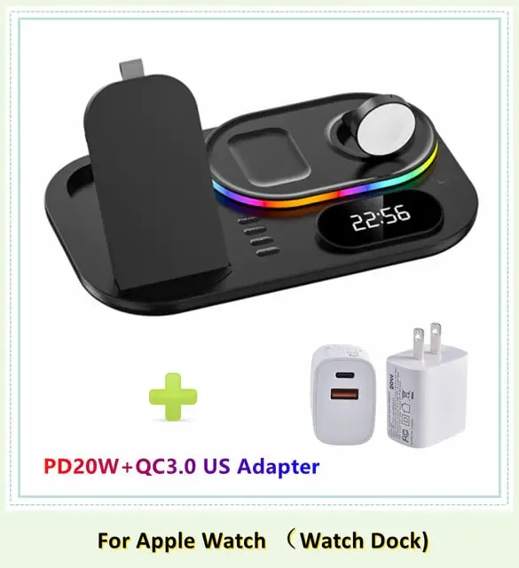 Wireless Charger Dock LED