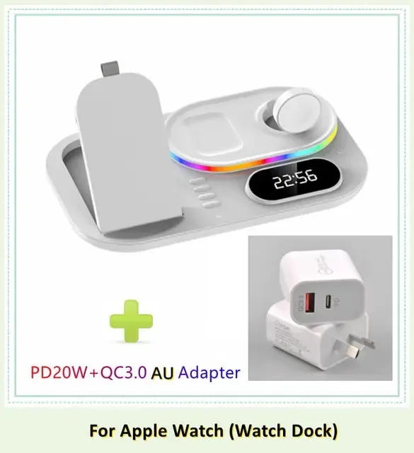 Wireless Charger Dock LED